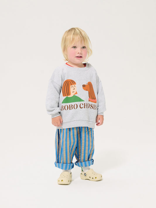 Bobo Choses Baby Friends In A Pickle Sweatshirt