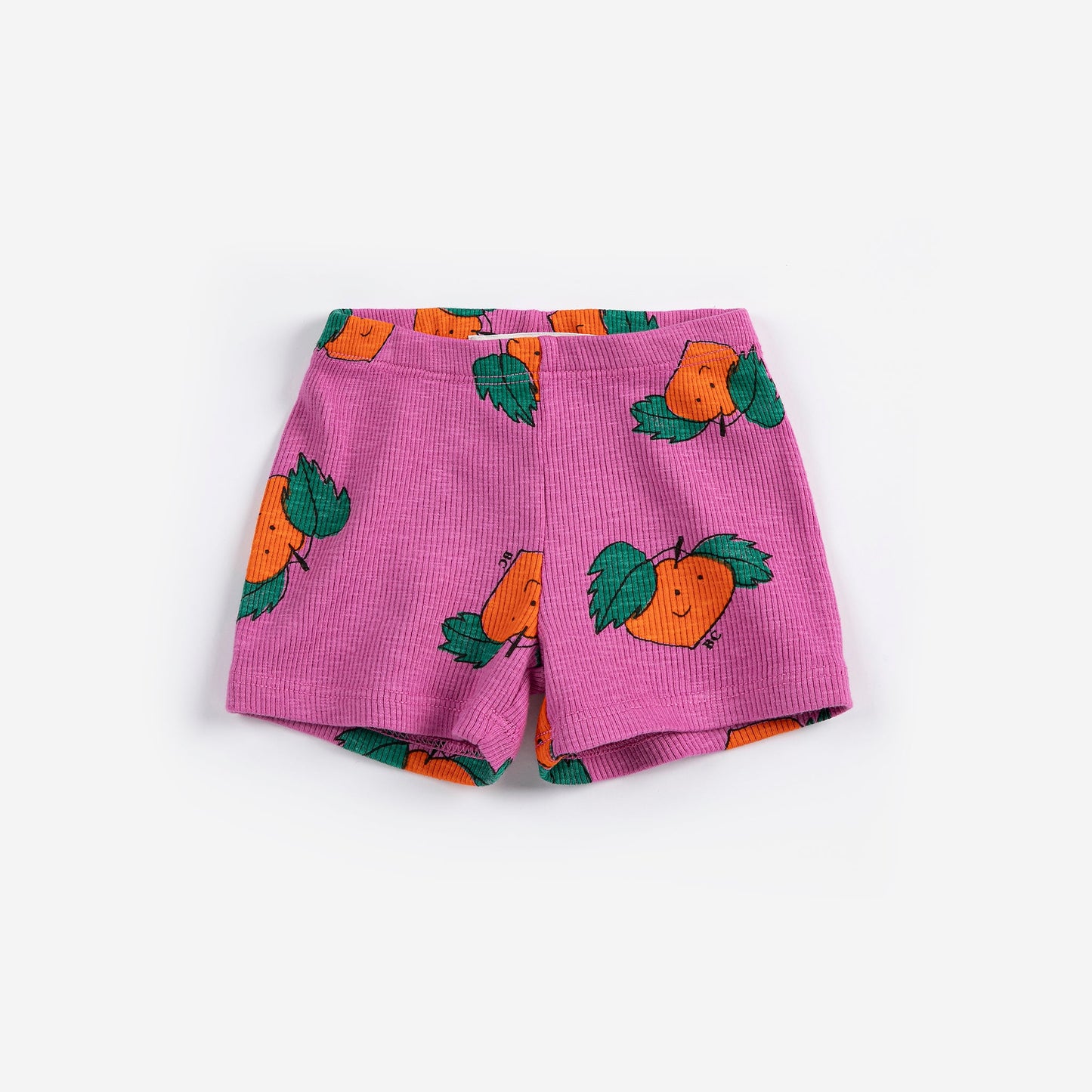 Bobo Choses Baby Tangerine All Over Short Leggings
