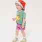 Bobo Choses Baby Tangerine All Over Short Leggings
