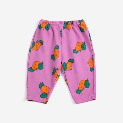 Bobo Choses Baby Tangerine All Over Jogging Pants