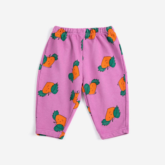 Bobo Choses Baby Tangerine All Over Jogging Pants