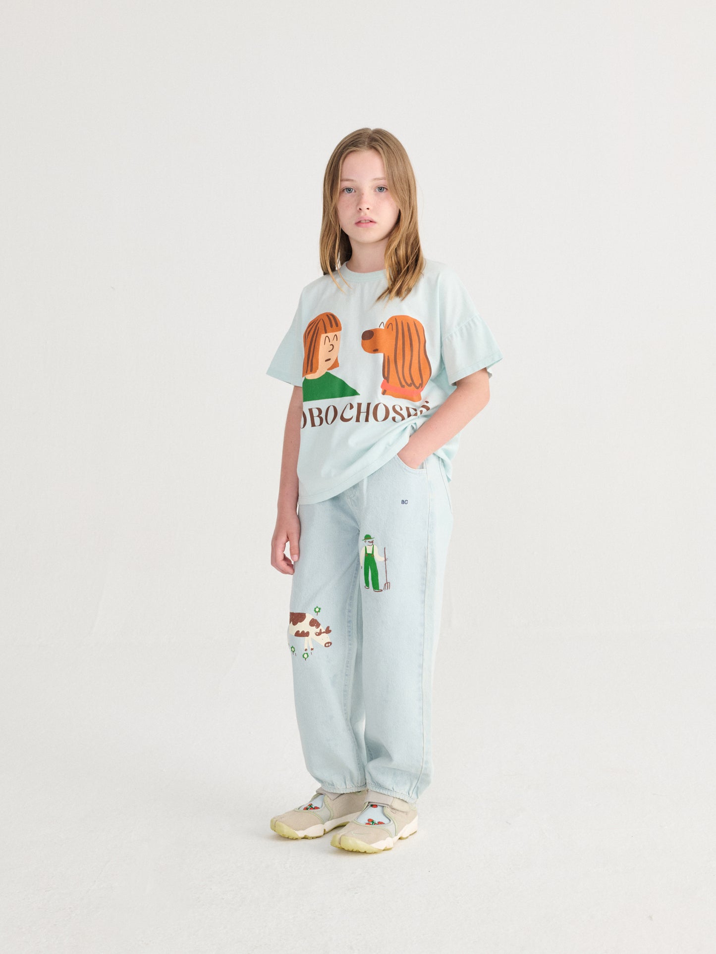 Bobo Choses Friends In A Pickle T-Shirt