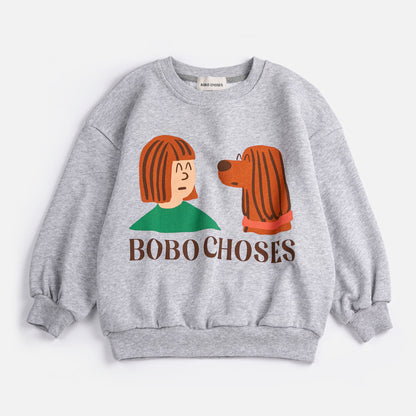 Bobo Choses Friends In A Pickle Sweatshirt