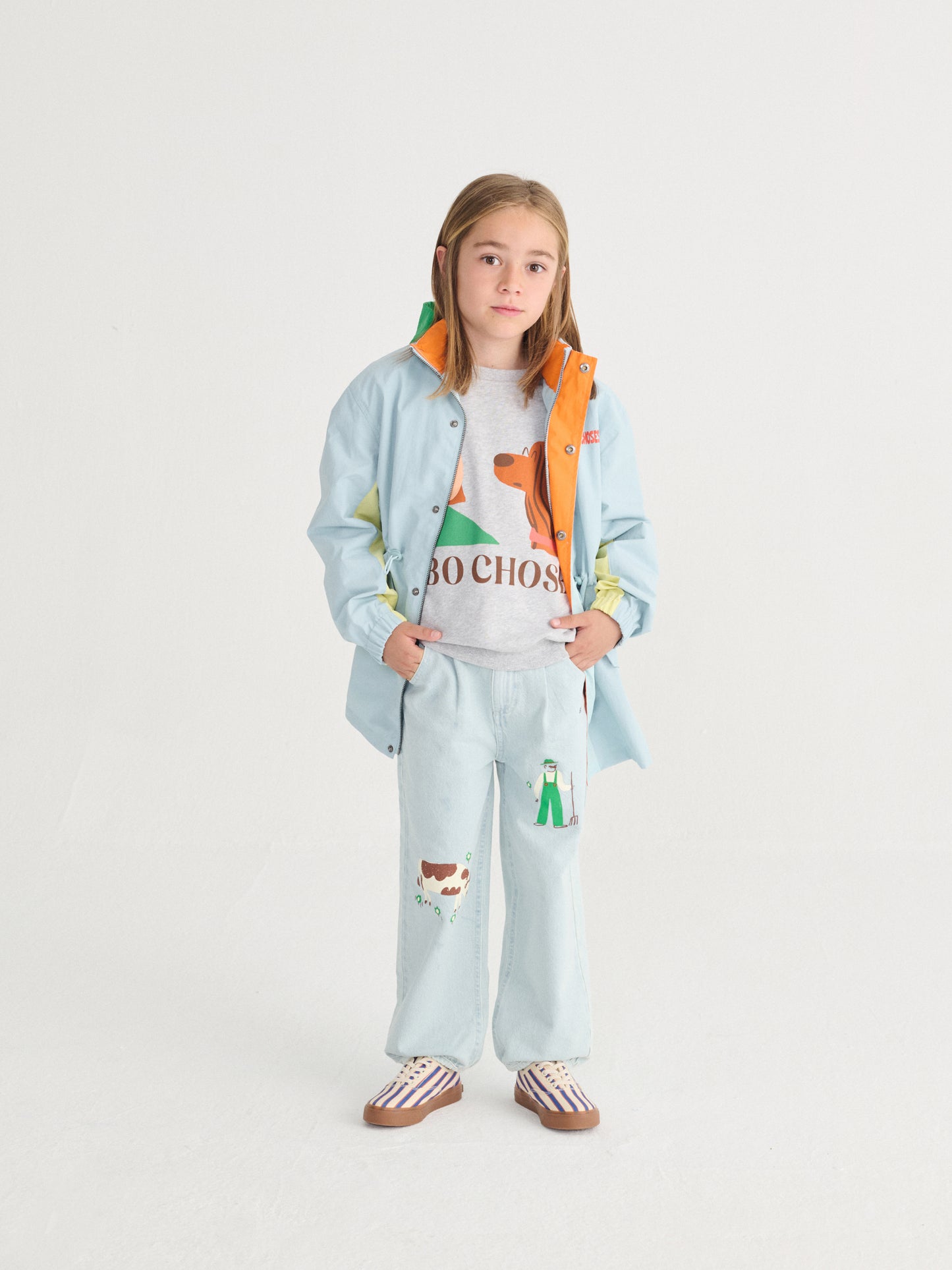 Bobo Choses Friends In A Pickle Sweatshirt