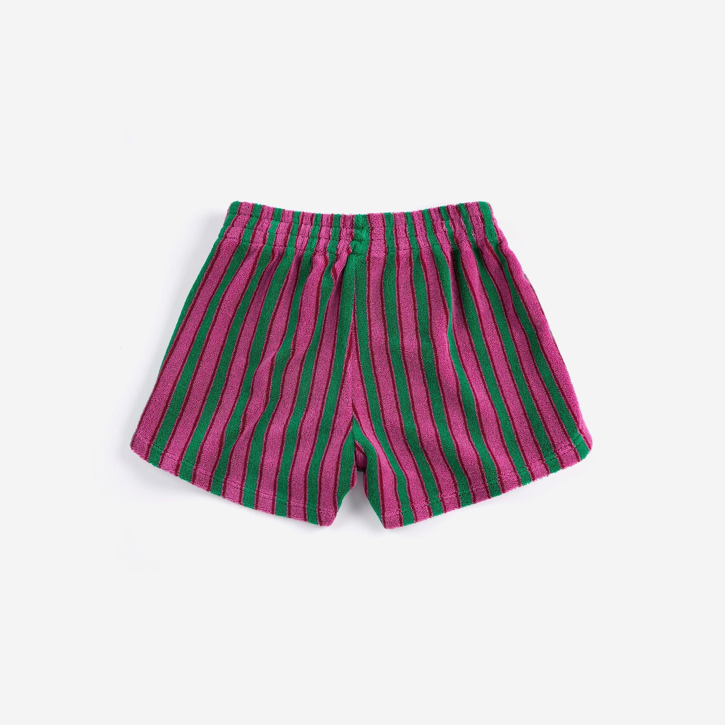 Bobo Choses Striped Terry Cloth Shorts