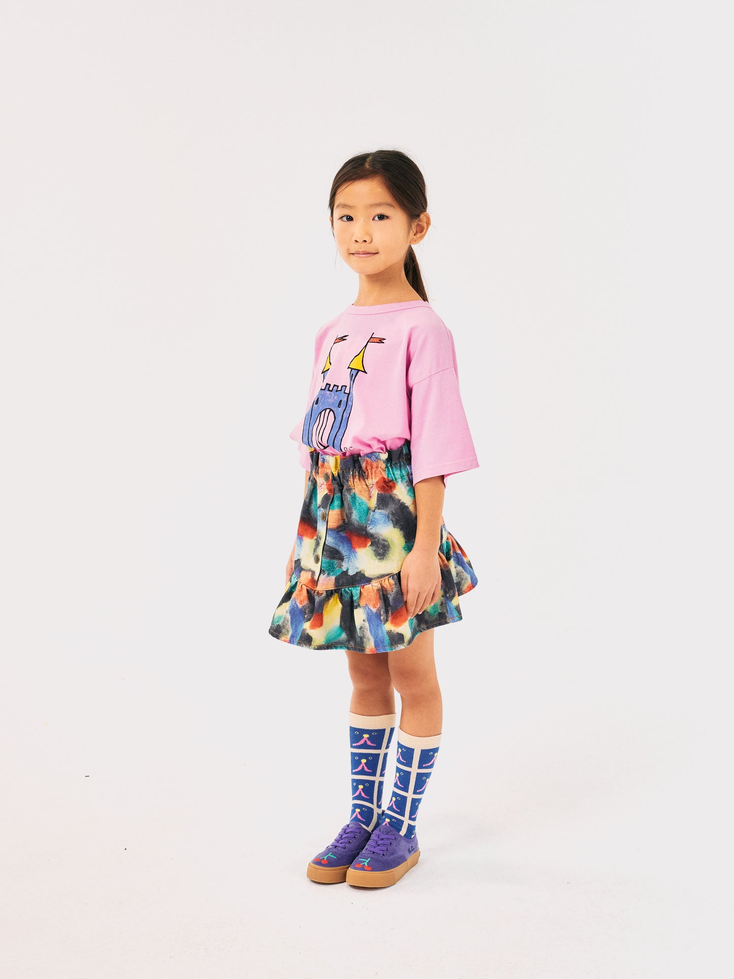 Bobo Choses Faraway Castle Short Sleeve T-Shirt