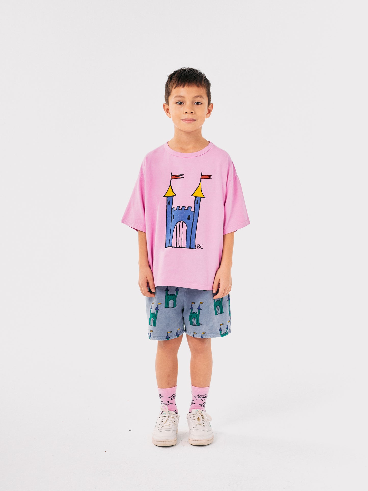 Bobo Choses Faraway Castle Short Sleeve T-Shirt