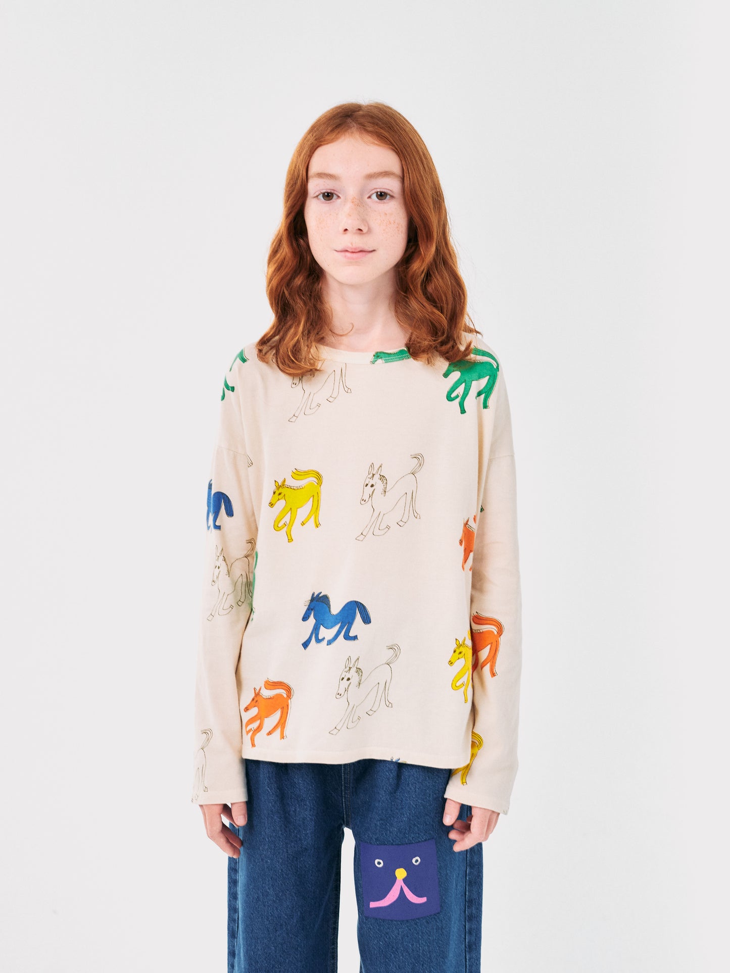 Bobo Choses Horse All Over T-Shirt