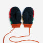 Bobo Choses Baby Colour Block Sheepskin Mittens