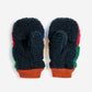 Bobo Choses Colour Block Sheepskin Mittens