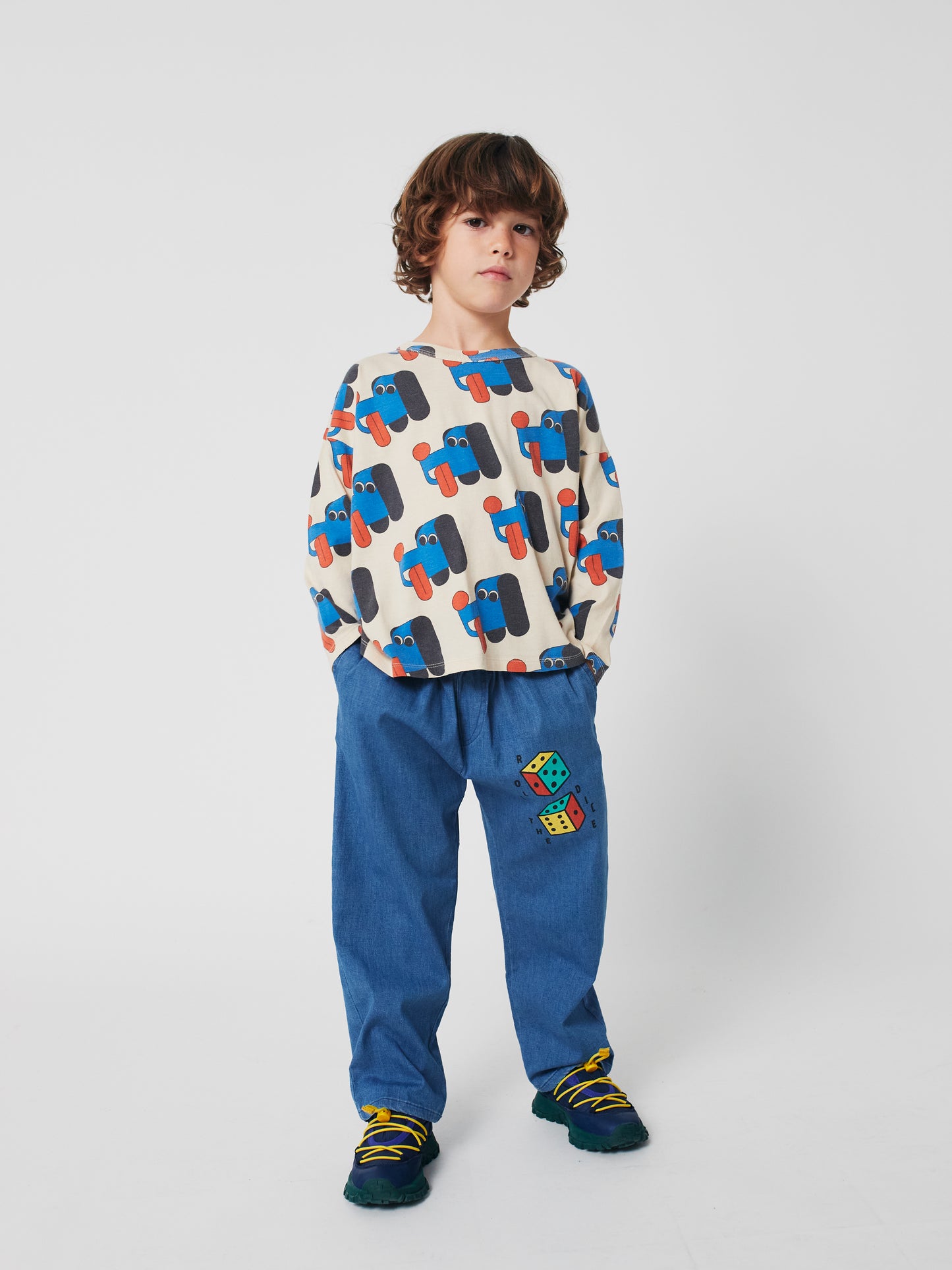 Bobo Choses Doggy Mate All Over T-Shirt