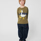 Bobo Choses Tic Tac Toe Denim Pants