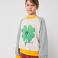 Bobo Choses Lucky Clover Raglan Sweatshirt