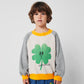 Bobo Choses Lucky Clover Raglan Sweatshirt