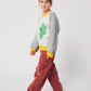 Bobo Choses Lucky Clover Raglan Sweatshirt