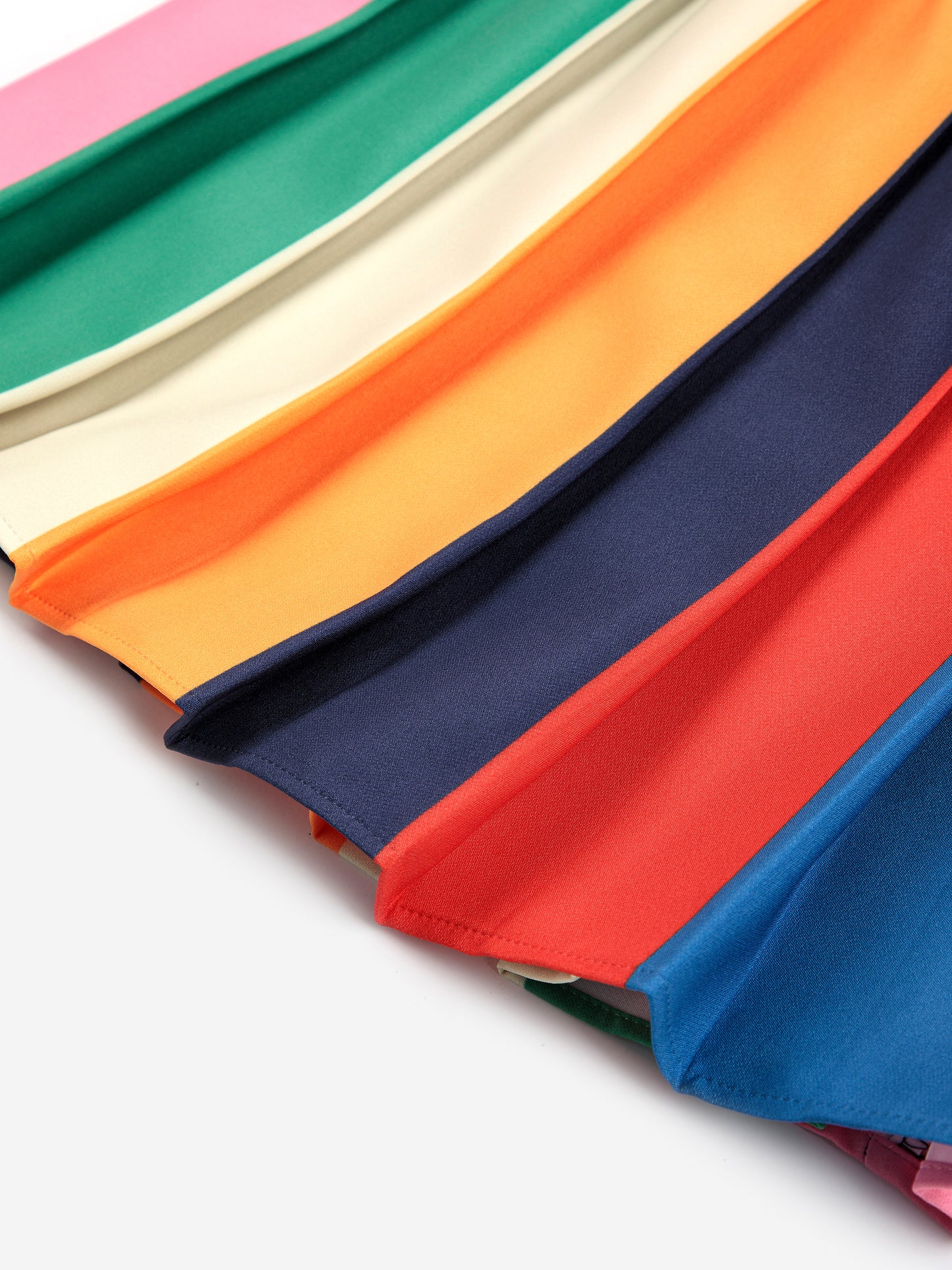 Bobo Choses Colour Block Pleated Skirt