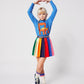 Bobo Choses Colour Block Pleated Skirt
