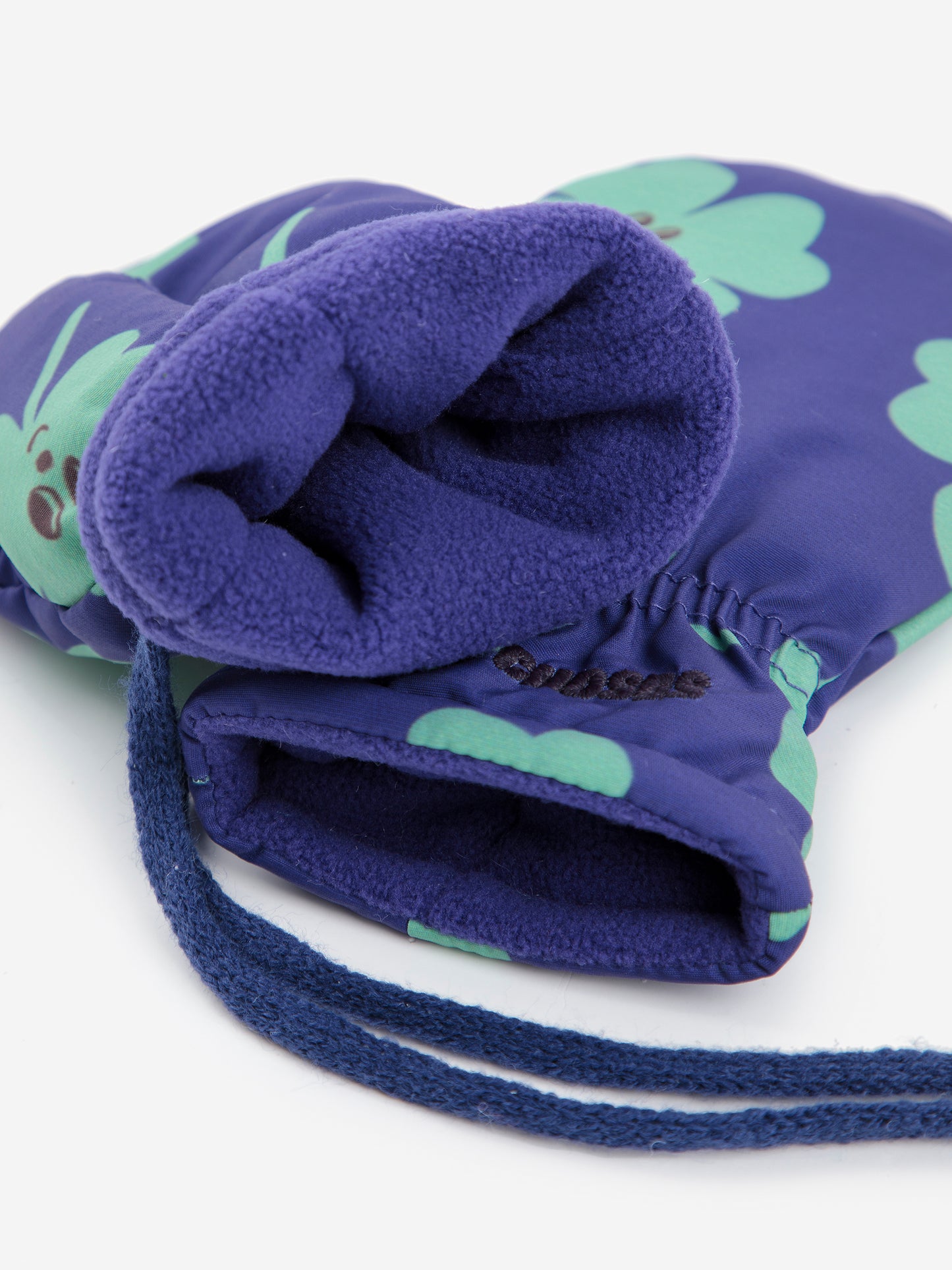 Bobo Choses Baby Lucky Clover Padded Mittens