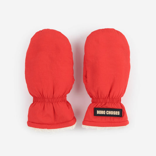 Bobo Choses Red Mittens