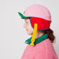 Bobo Choses Pink Colour Block Winter Cap