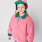 Bobo Choses Pink Colour Block Winter Cap