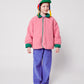 Bobo Choses Pink Colour Block Winter Cap