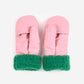 Bobo Choses Pink Bicolour Mittens