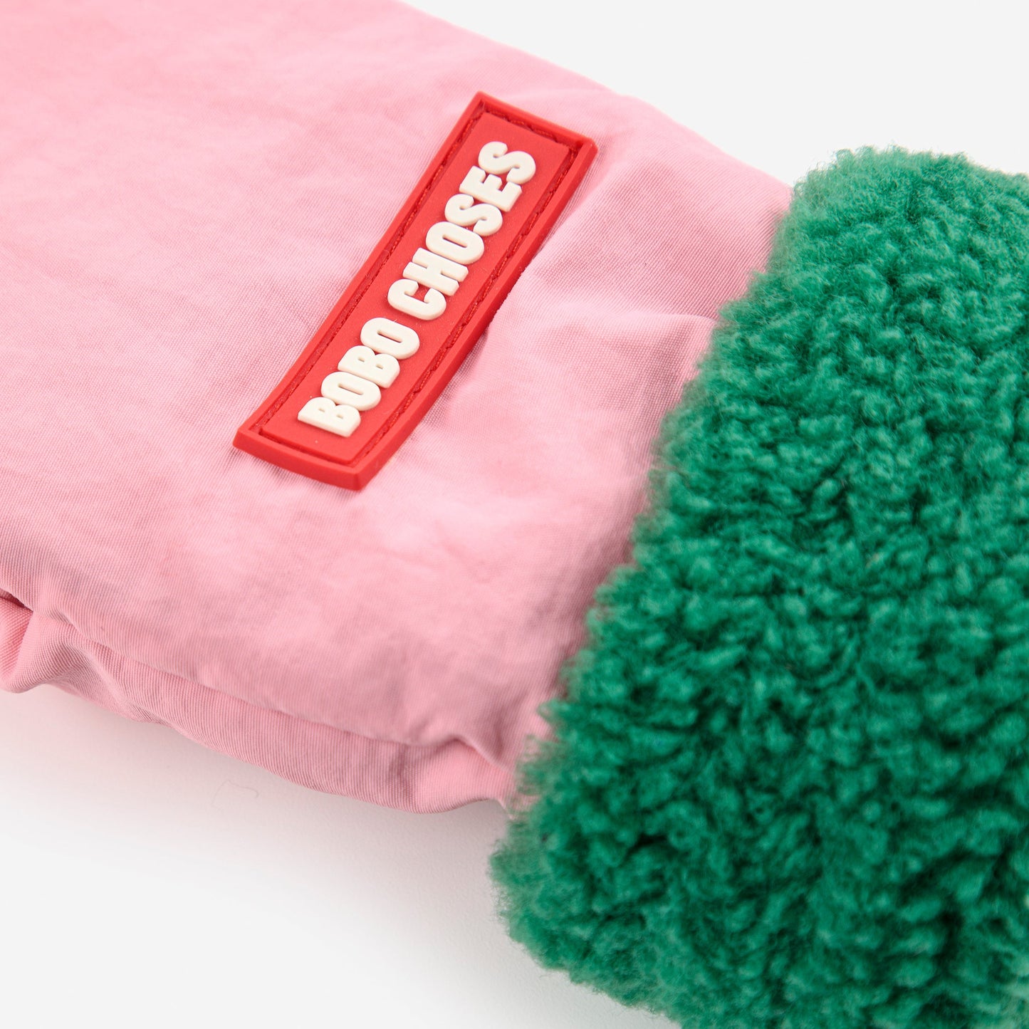 Bobo Choses Pink Bicolour Mittens