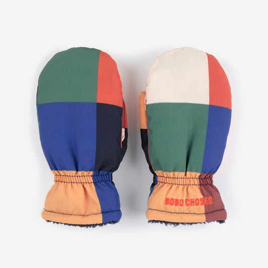 Bobo Choses Multicolour Tiles Mittens