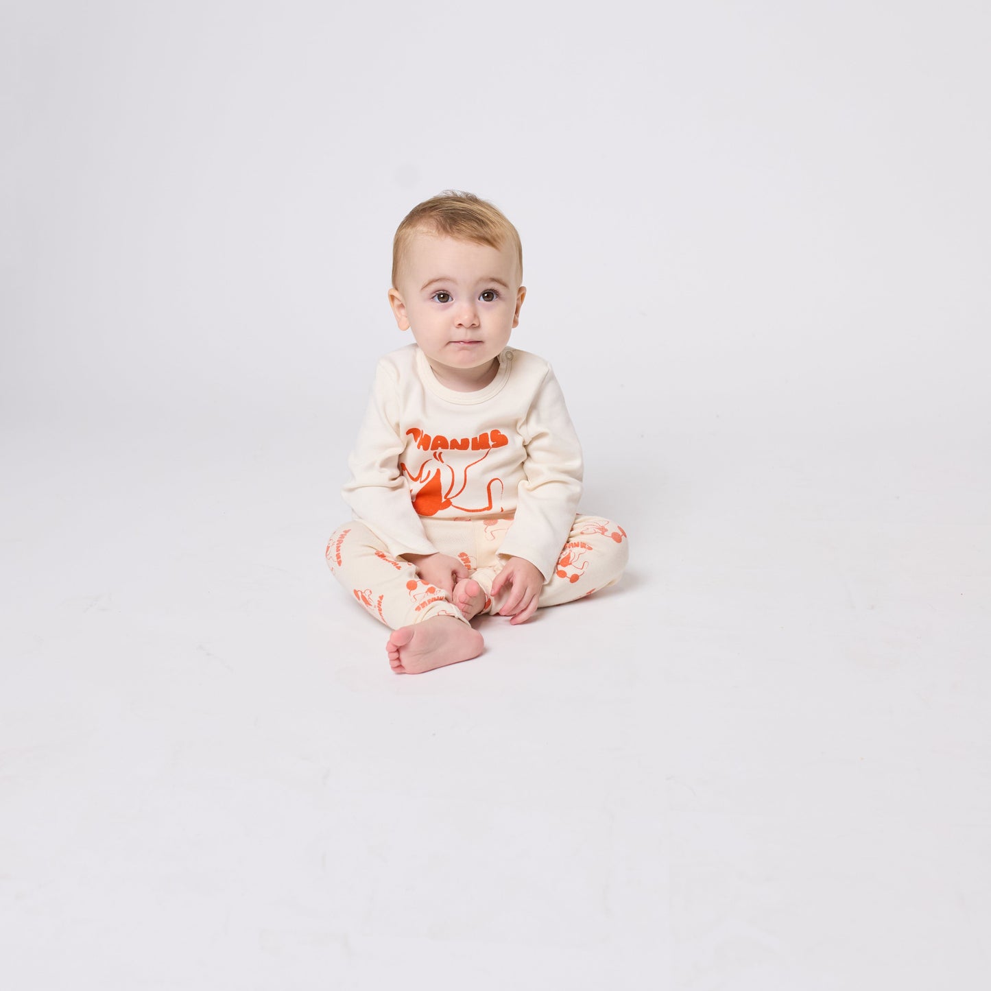 Bobo Choses Baby FUN Collection Rolling Dog T-Shirt
