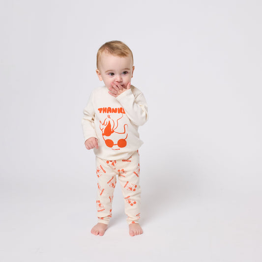 Bobo Choses Baby FUN Collection Rolling Dog T-Shirt