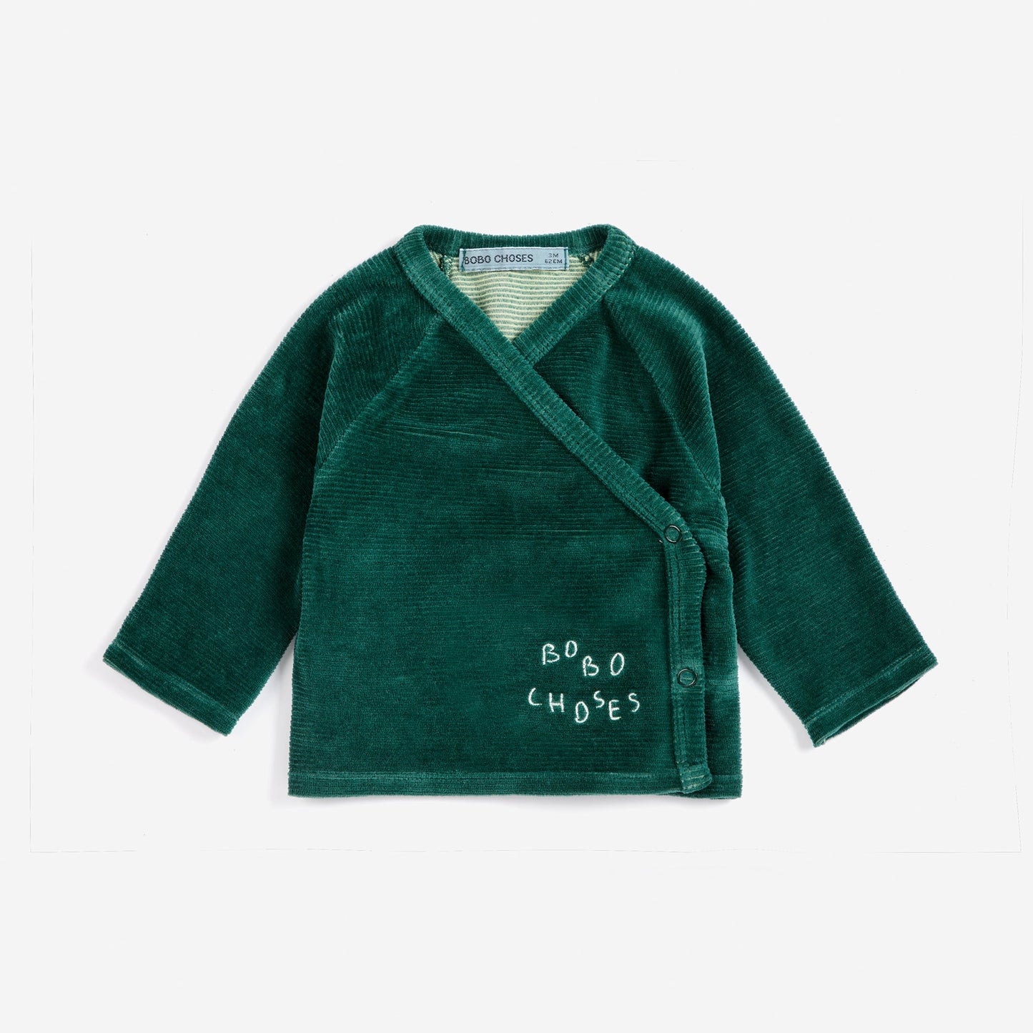 Bobo Choses Baby Crossed Velvet T-Shirt