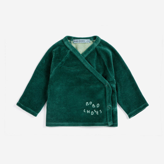 Bobo Choses Baby Crossed Velvet T-Shirt