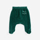 Bobo Choses Baby Velvet Footed Leggings