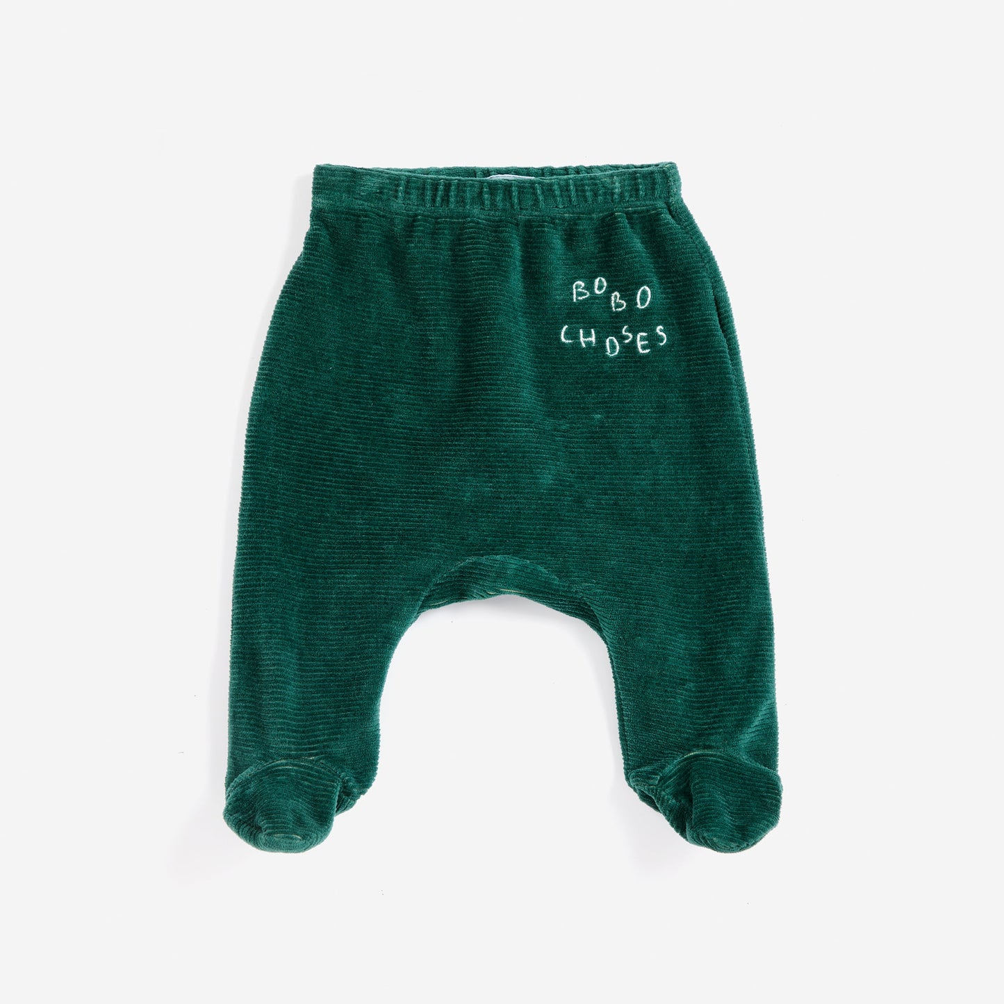 Bobo Choses Baby Velvet Footed Leggings