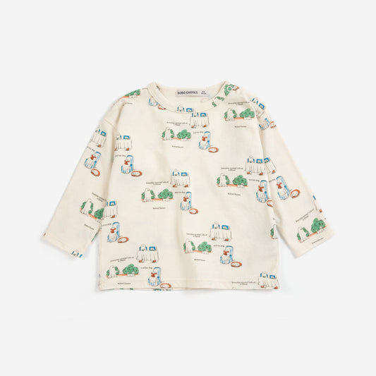 Bobo Choses Baby Everyday Ghosts All Over T-Shirt