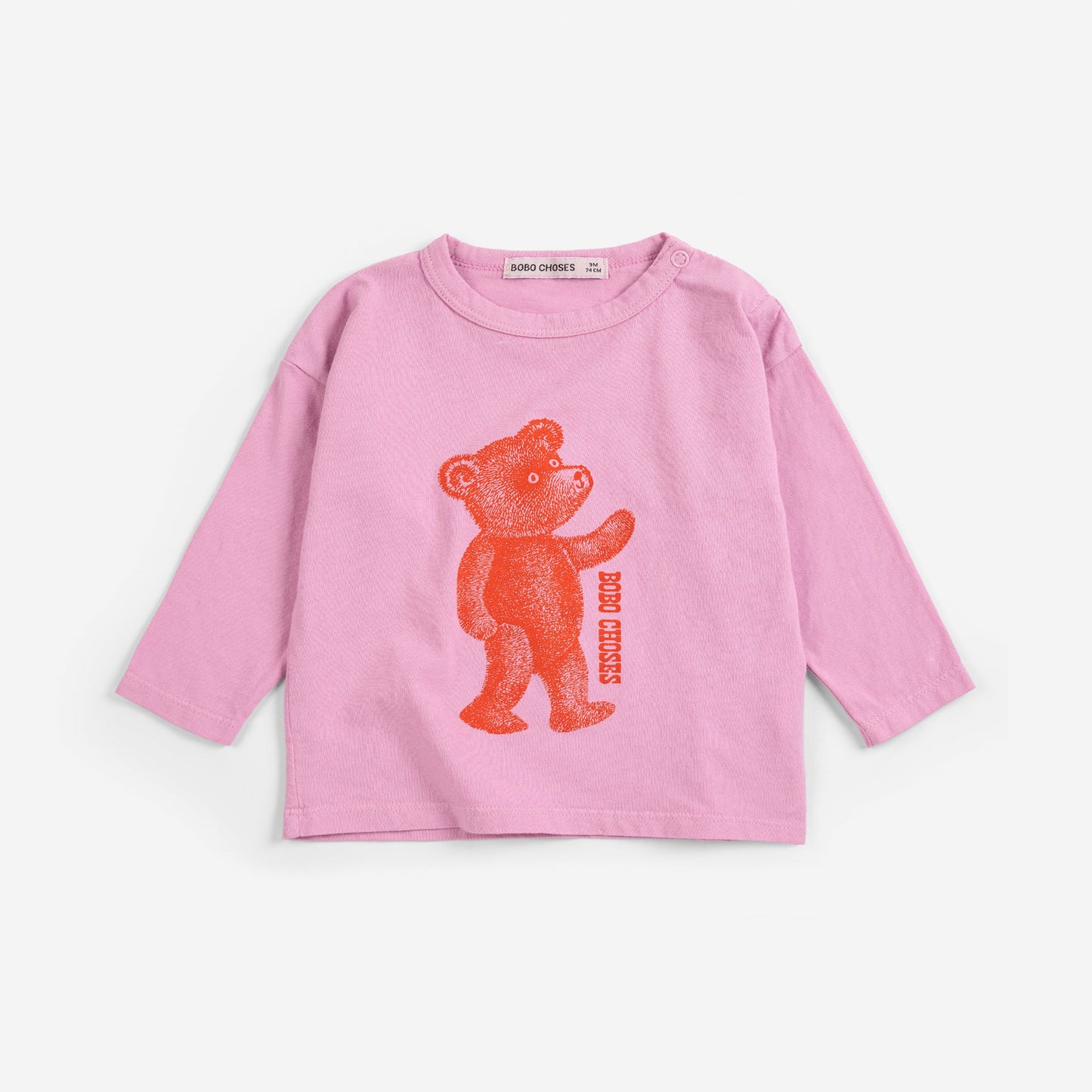 Bobo Choses Baby Pink Softpaw T-Shirt