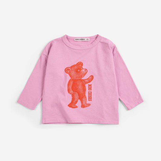 Bobo Choses Baby Pink Softpaw T-Shirt