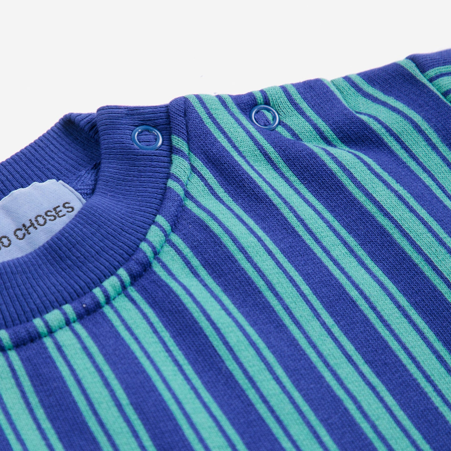 Bobo Choses Baby Tag Stripes Sweatshirt