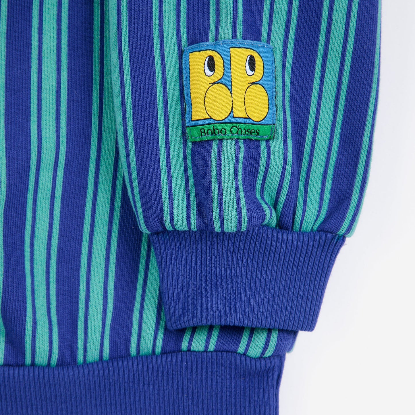 Bobo Choses Baby Tag Stripes Sweatshirt