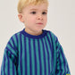 Bobo Choses Baby Tag Stripes Sweatshirt