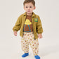Bobo Choses Baby Tag Quilted Zipped Sweatshirt
