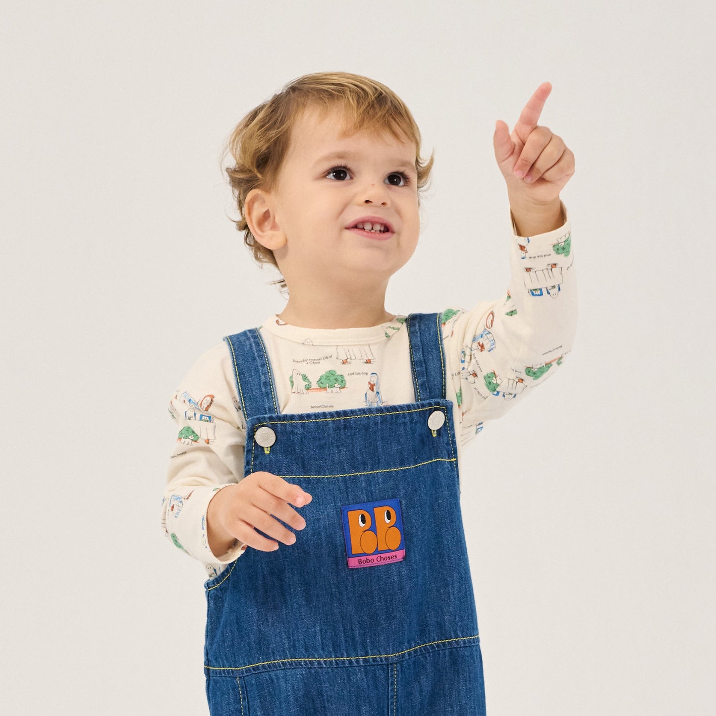 Bobo Choses Baby Everyday Ghosts All Over T-Shirt