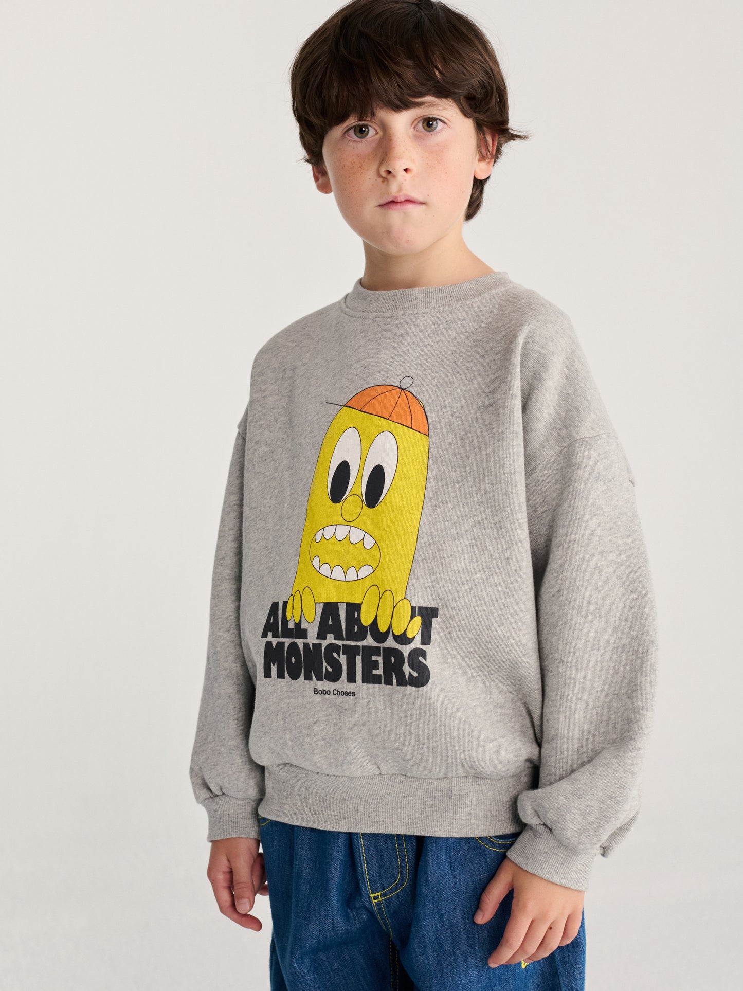 Bobo Choses Bigtooth Lemon Sweatshirt