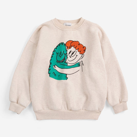Bobo Choses Hug Hairy Monster Sweatshirt