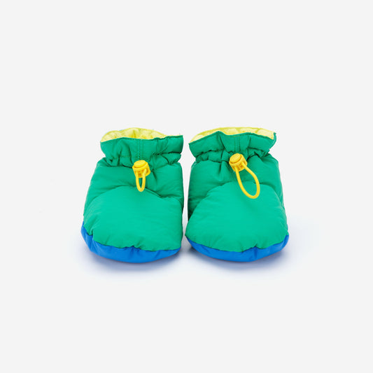 Bobo Choses Baby Green Padded Booties