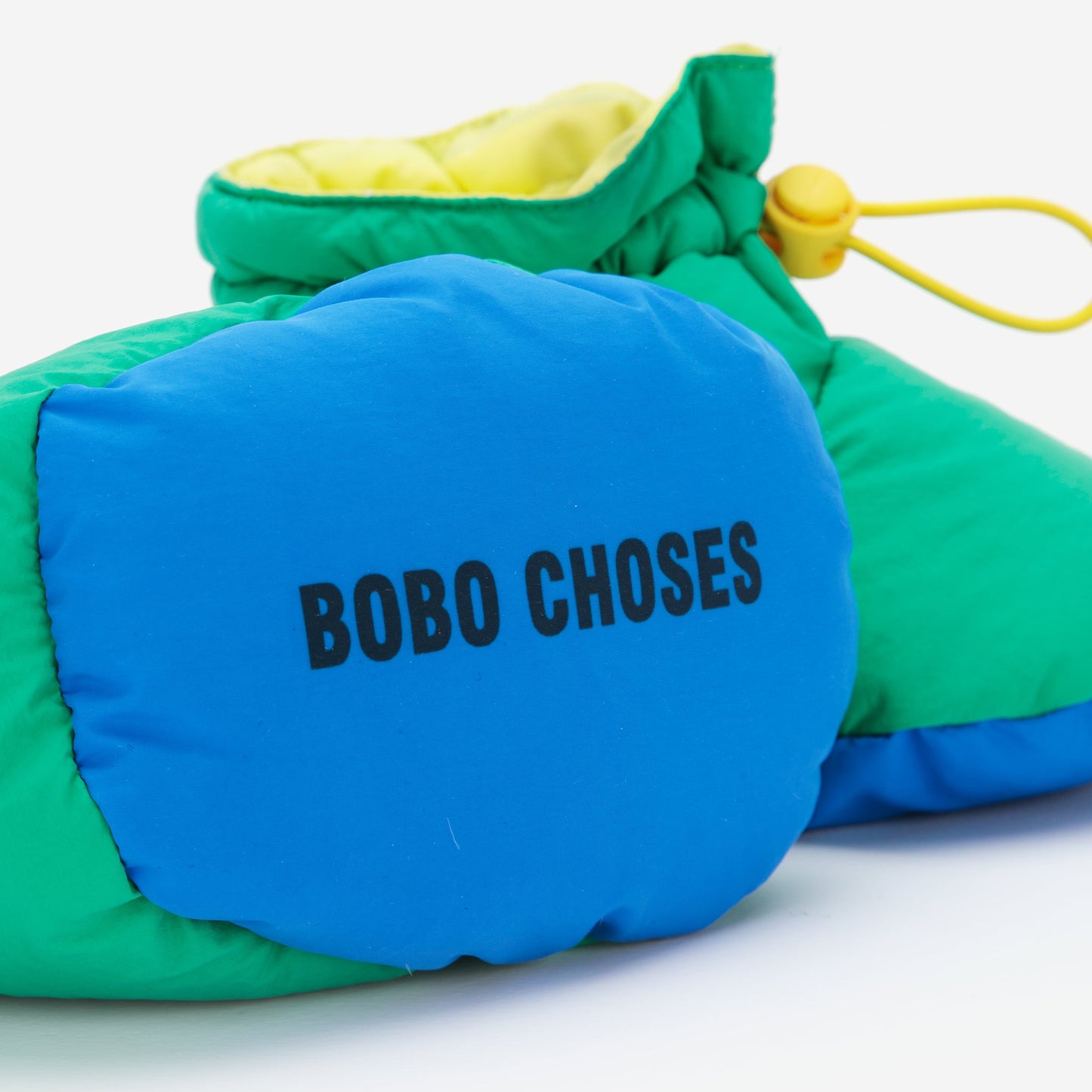 Bobo Choses Baby Green Padded Booties