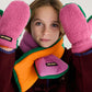Bobo Choses Pink/Green Colour Block Neck Warmer