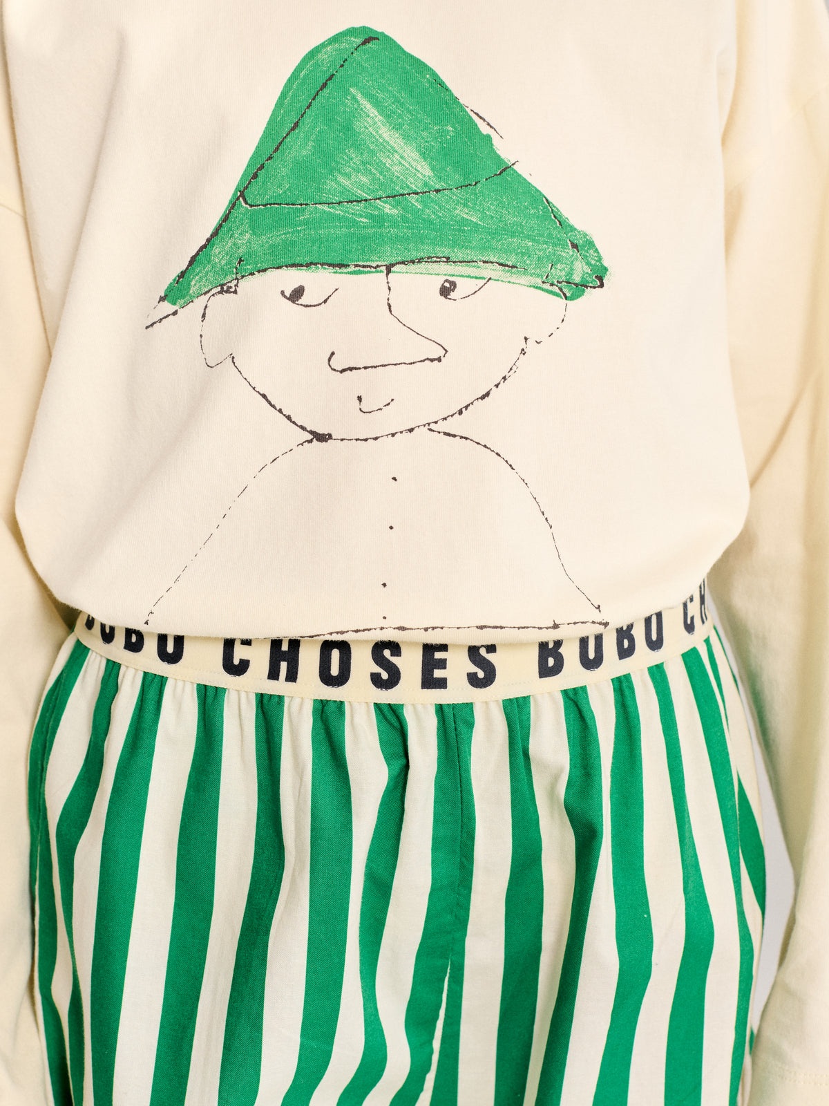 Bobo Choses Peeking Mister Loungewear Set