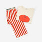 Bobo Choses Weirdly Happy Red Loungewear Set